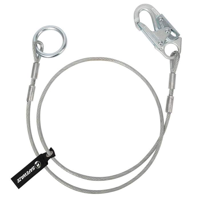 Cable Choker Extender with Pass Through O-Rings & Snap Hook