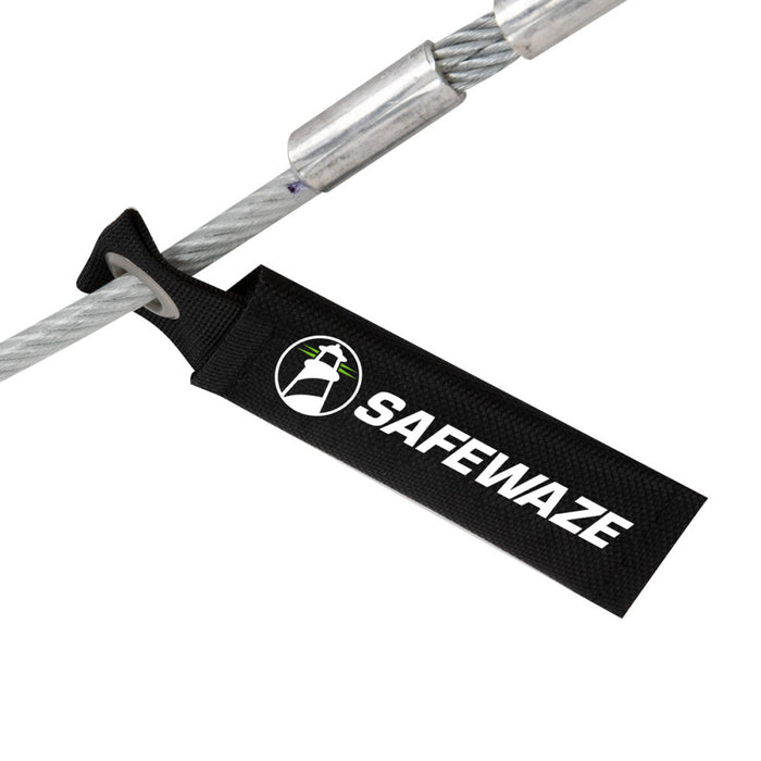 6' Coated Cable Cross-Arm Strap with Pass Through O-Rings