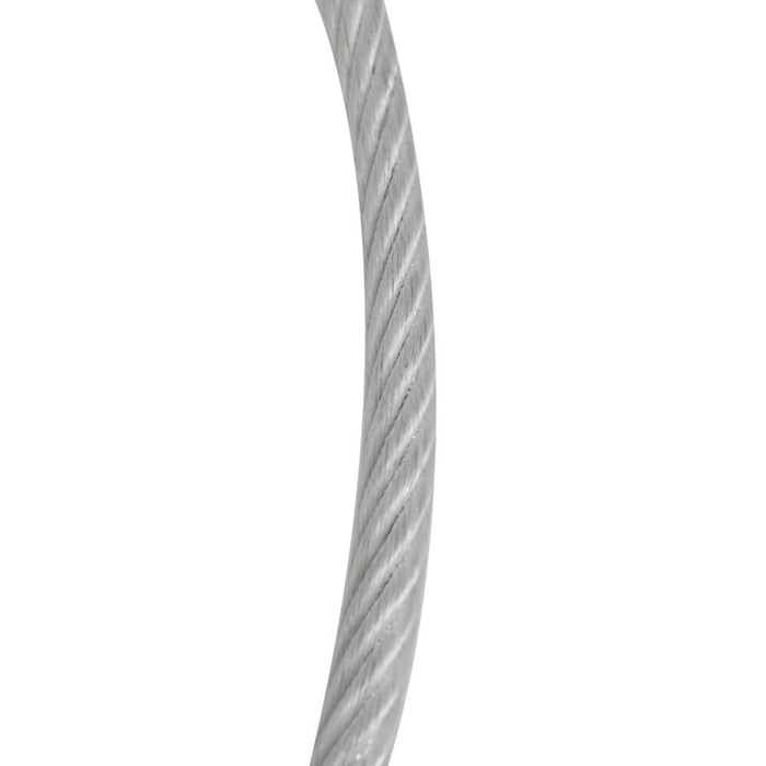 6' Coated Cable Cross-Arm Strap with Pass Through O-Rings