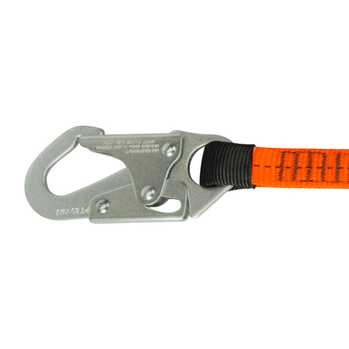 VLINE 6’ Dual-Leg Energy Absorbing Lanyard w/ Double-Locking Snap Hooks