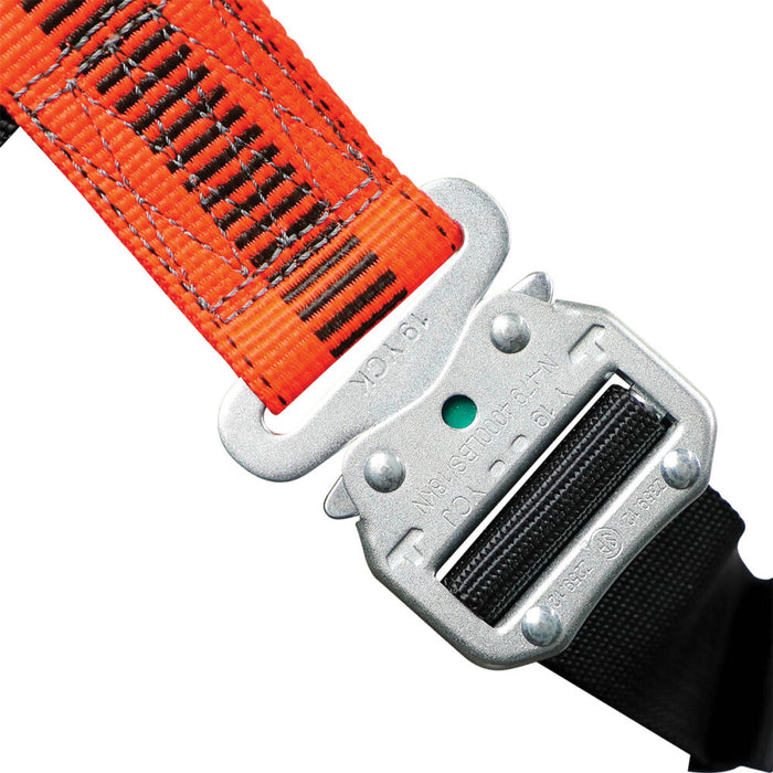 V-Line Construction Harness, Dorsal D-Ring, Side Positioning D-rings, Quick-Connect Chest/Legs
