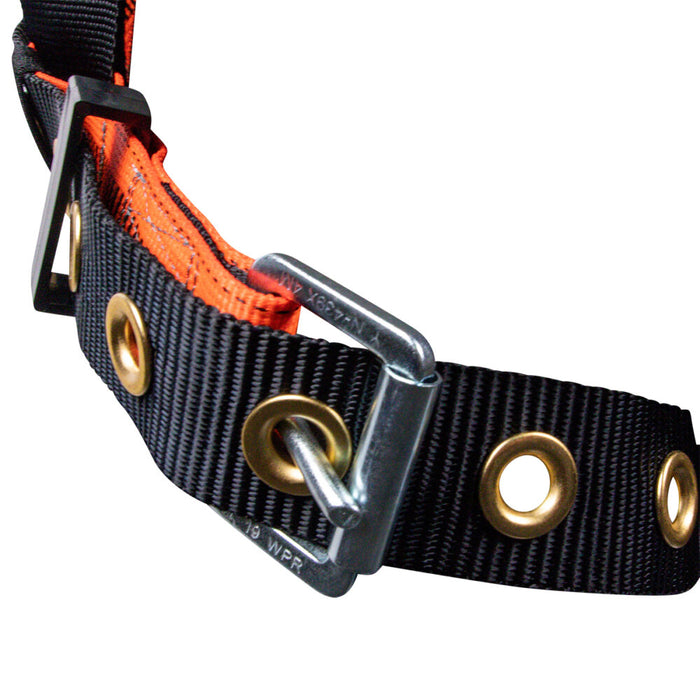 V-Line Single D-Ring Harness with Grommet Leg Straps: Universal Sizing