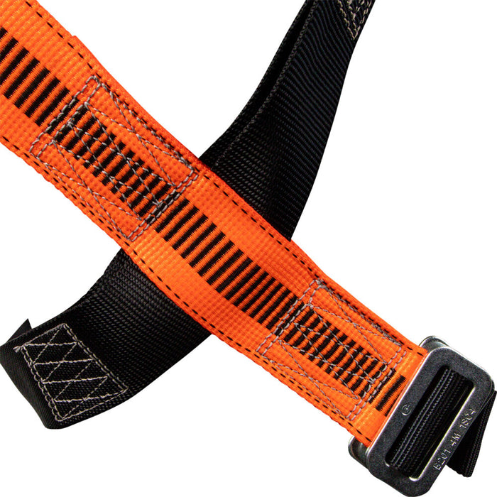 V-Line Single D-Ring Harness with Pass through Leg Buckles: Universal Sizing