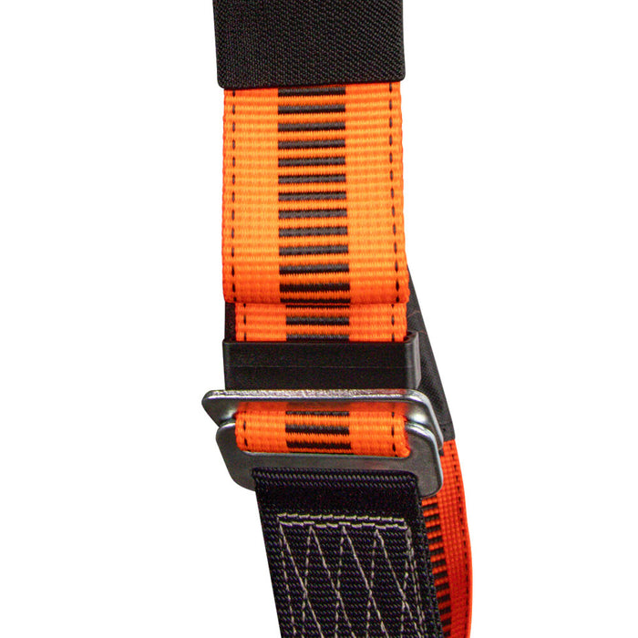 V-Line Single D-Ring Harness with Pass through Leg Buckles: Universal Sizing