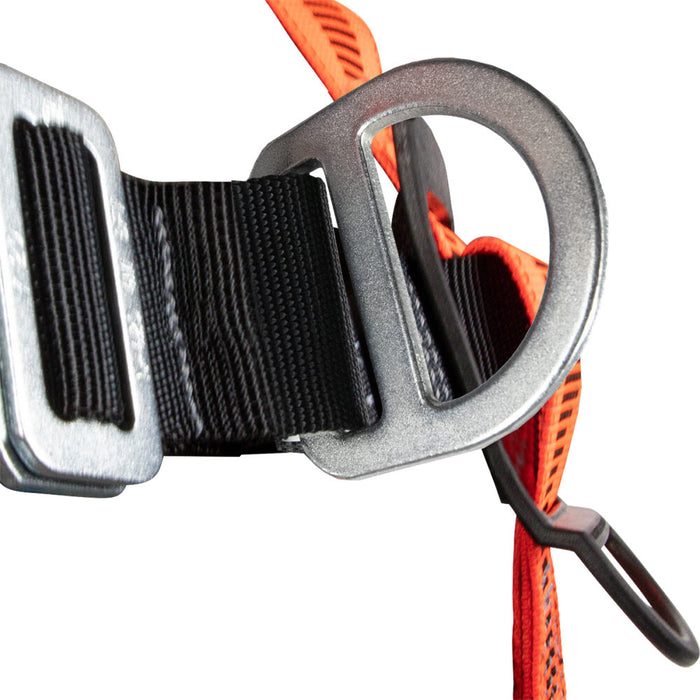V-Line Full Body Harness, Dorsal D-Ring, Side Positioning D-Rings, Mating Buckle Chest & Legs