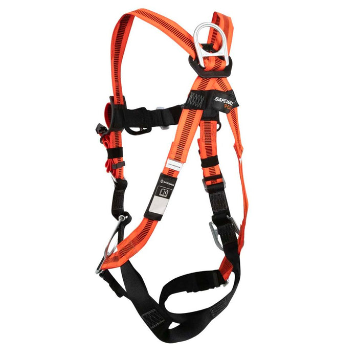 V-Line Full Body Harness, Dorsal D-Ring, Side Positioning D-Rings, Mating Buckle Chest & Legs