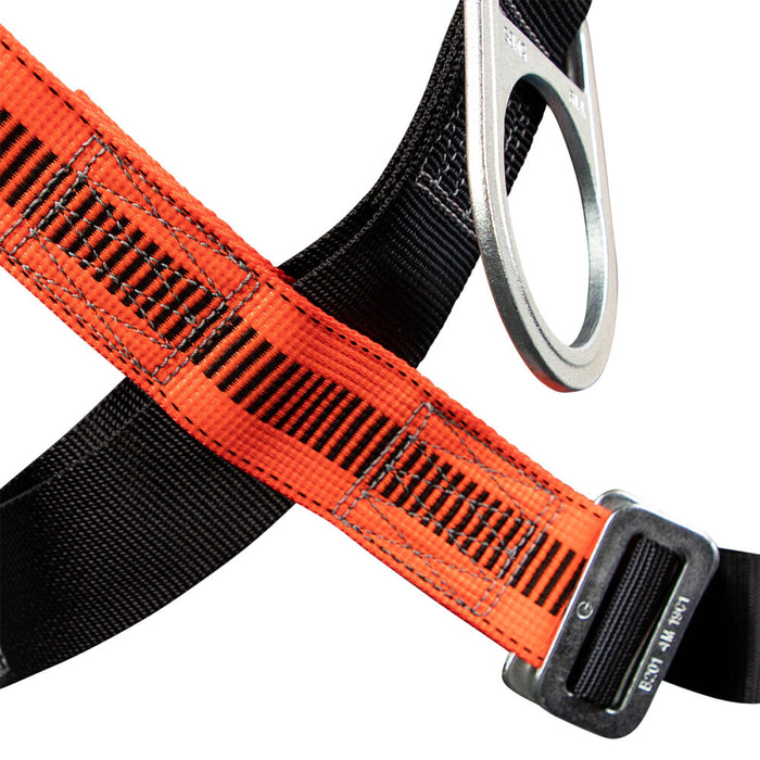 V-Line Full Body Harness, Dorsal D-Ring, Side Positioning D-Rings, Mating Buckle Chest & Legs