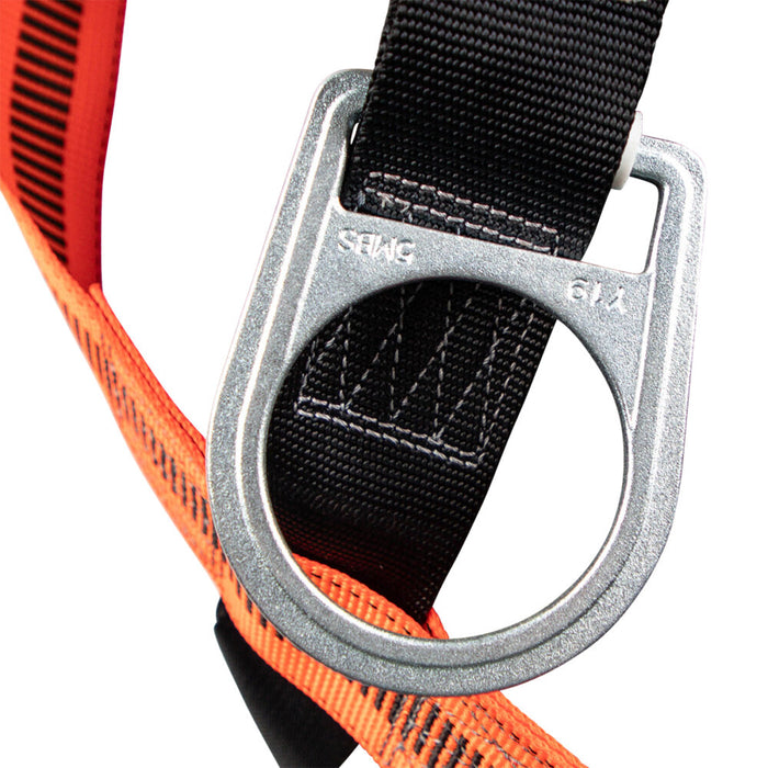 V-Line Full Body Harness, Dorsal D-Ring, Side Positioning D-Rings, Mating Buckle Chest & Legs