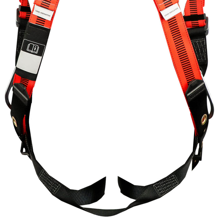 V-Line Full Body Harness, Dorsal D-Ring, Side Positioning D-Rings, Universal Sizing