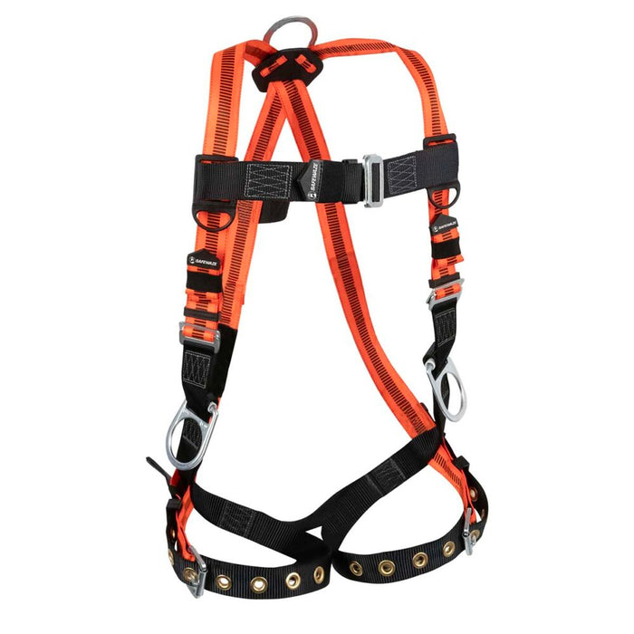 V-Line Full Body Harness, Dorsal D-Ring, Side Positioning D-Rings, Universal Sizing