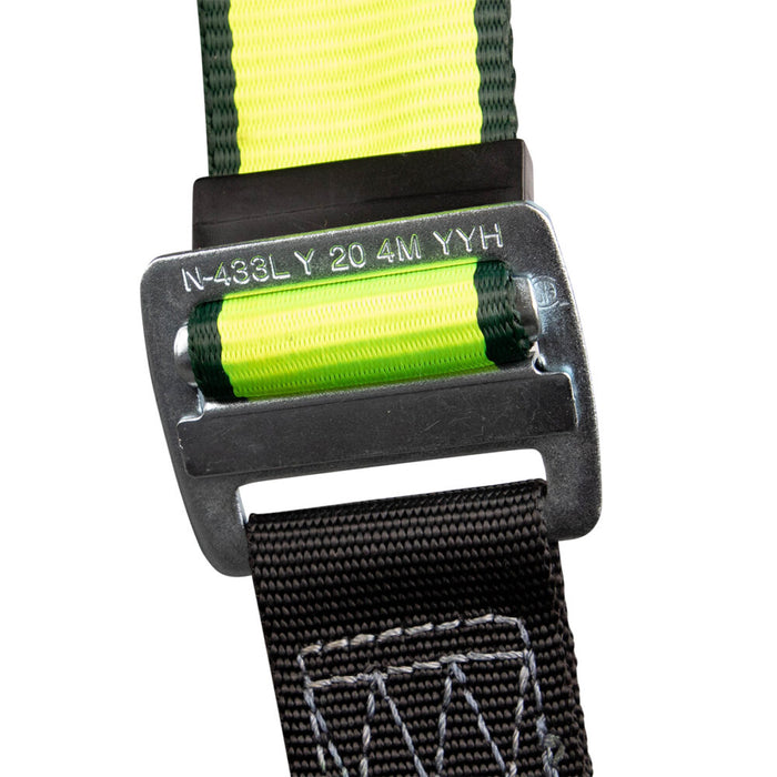 PRO No-Tangle Single D-Ring Harness w/Quick Connect Chest & Leg Buckles