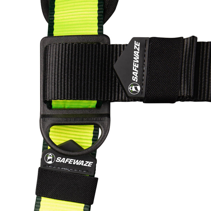 PRO No-Tangle Single D-Ring Harness w/Quick Connect Chest & Leg Buckles