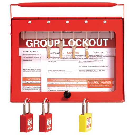 Lock Off Isolation Box Lockout Boxes — Safety & Packaging Sales