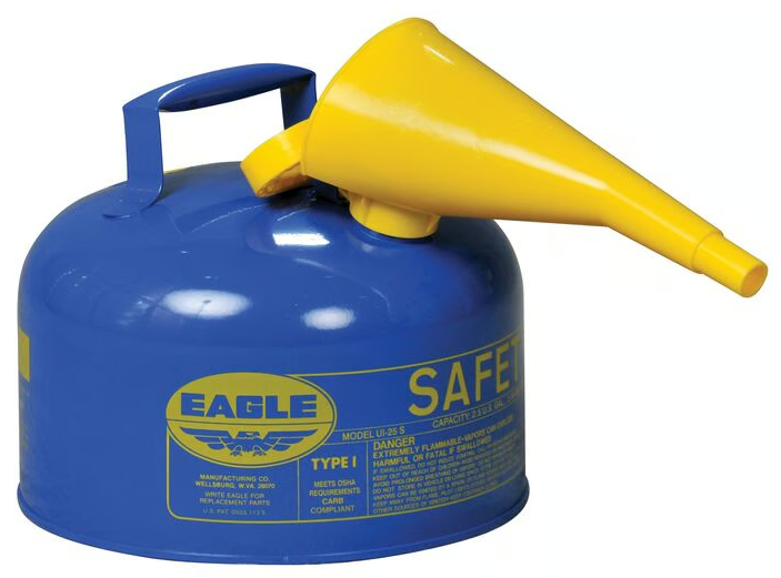 2½ Gallon Metal Type I Can w/ Funnel