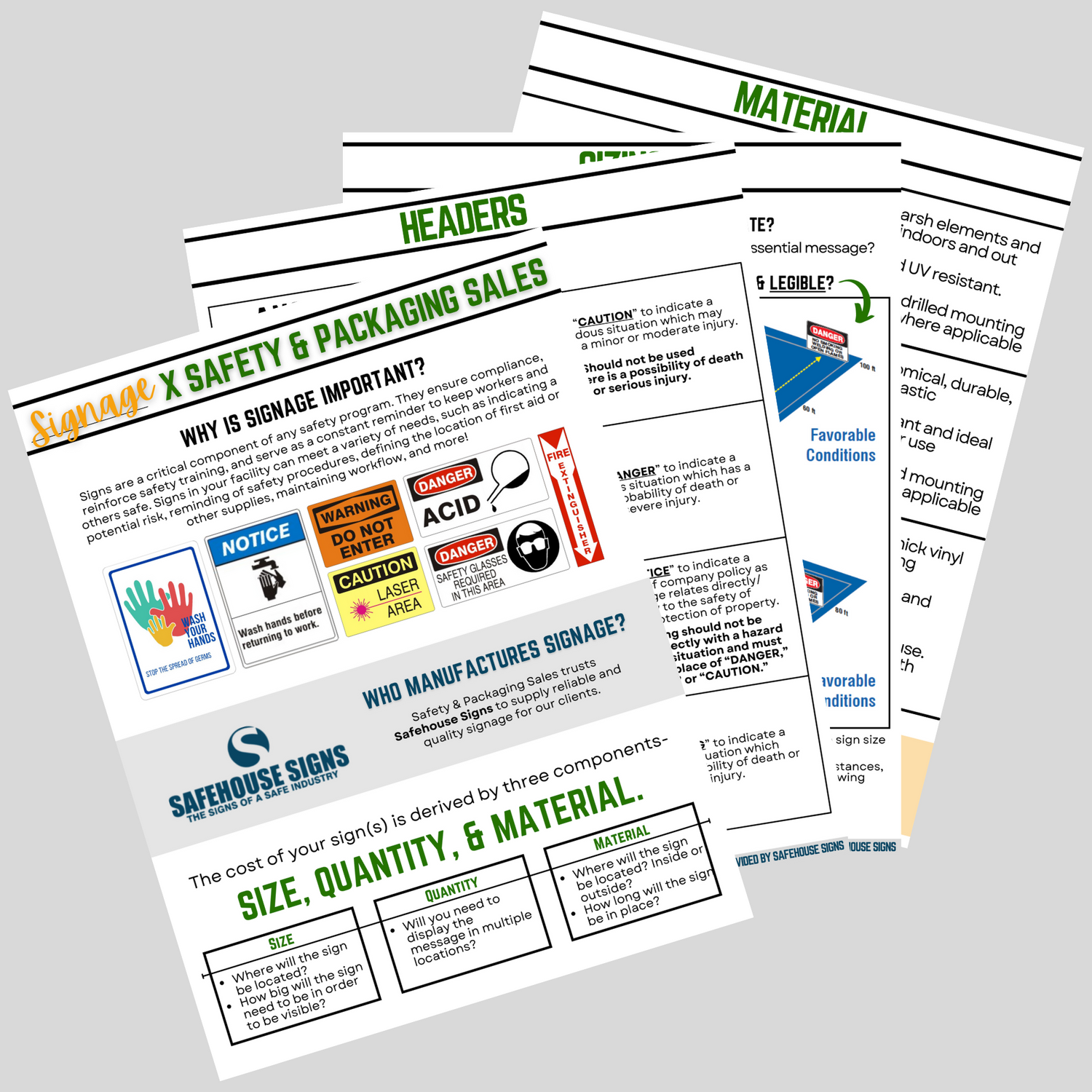 Signage Resources — Safety & Packaging Sales