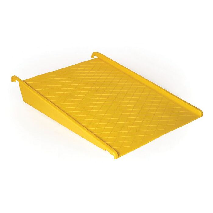 Safety Ramps Yellow Poly Ramp for Platform Units - Yellow — Safety & Packaging Sales