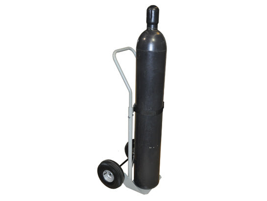 Single Cylinder Hand Truck 10½" Pneumatic Wheels