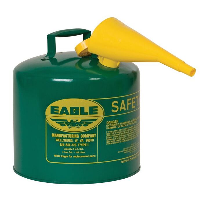 5 Gallon Metal Type I Can w/ Funnel