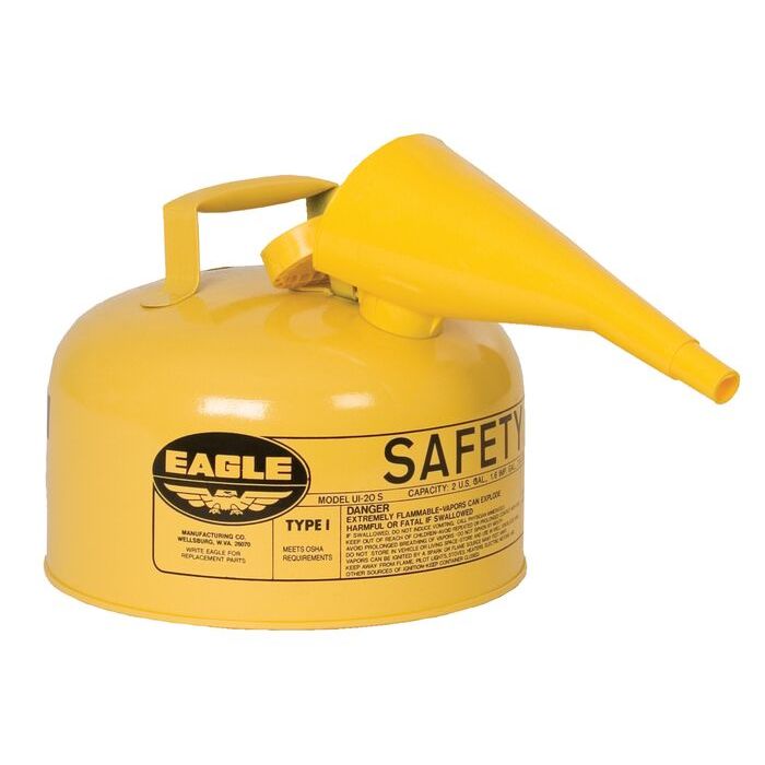 2 Gallon Metal Type I Can w/ Funnel