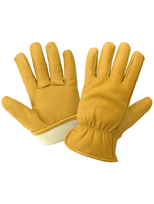 Premium Insulated Grain Deerskin Gloves