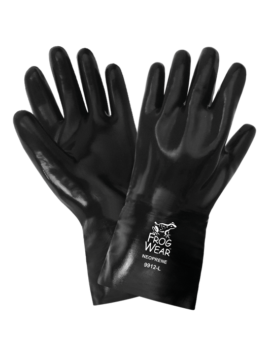 FrogWear® Neoprene Multi-Dipped Heavyweight Supported Glove w/Smooth Finish, 12" Gauntlet Cuff