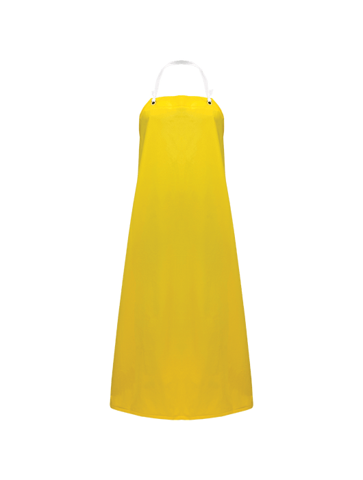 Industrial Yellow PVC on Polyester Apron, 50" x 35"