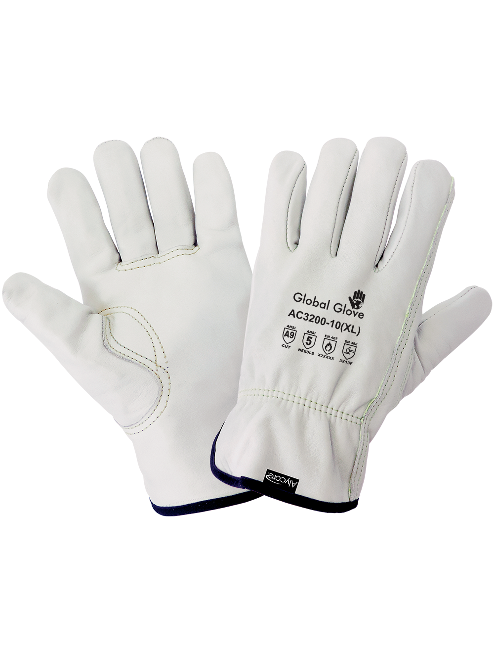 Cut and Hypodermic Needle Resistant Gloves, ANSI Cut Level A9 & ANSI N