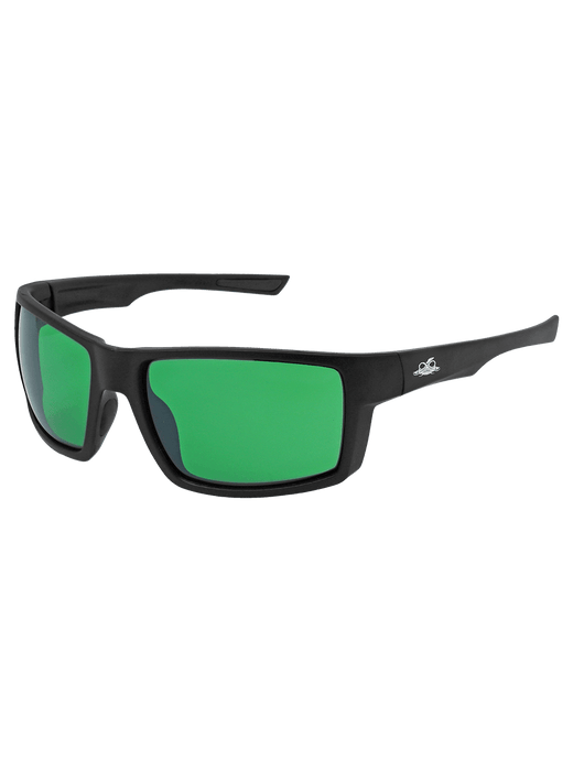 Sawfish™ - Green LED Blocker Lens, Matte Black Frame