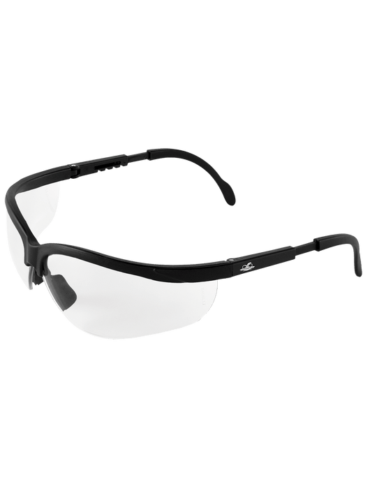 Picuda®- Clear Anti-Fog Lens, Matte Black Frame Safety Glasses