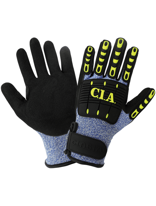 Vise Gripster C.I.A. - Cut, Impact and Abrasion Resistant Gloves, ANSI Cut Level A5