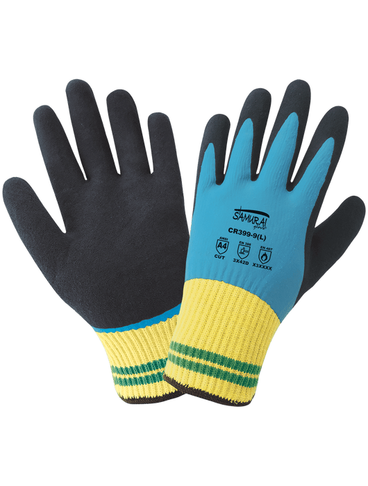 Samurai Glove® Liquid & Cut Resistant Gloves, ANSI Cut Level A4