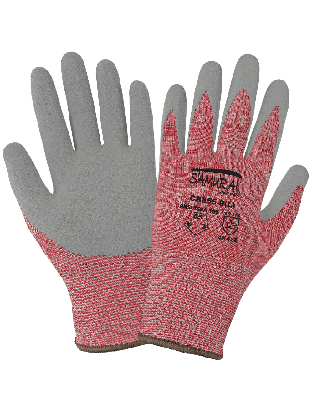 Samurai Glove® - 13-Gauge Tuffalene® UHMWPE w/Silicone-Coated Palm, AN ...