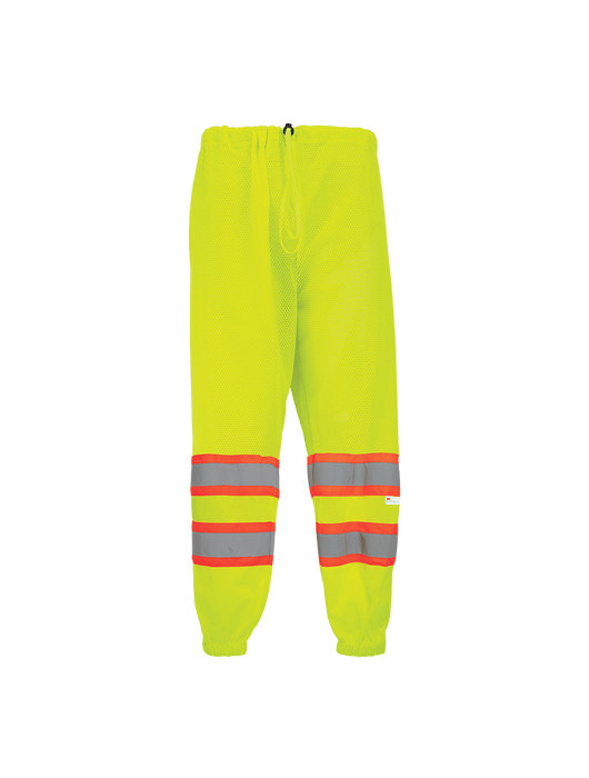 FrogWear® ANSI Class E Hi-Vis Mesh Polyester Safety Pants