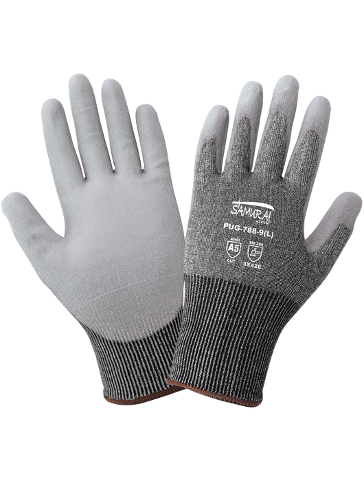 Samurai Glove® Touch Screen Compatible Cut Resistant Gloves, ANSI Cut Level A5