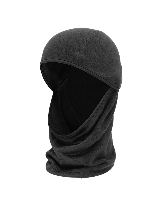 Bullhead Safety™ Winter Liners Black, Shoulder-Length, Self-Extinguishing, Multifunctional, Hinged Thermal Balaclava