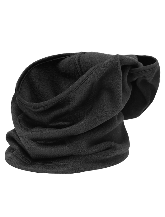 Bullhead Safety™ Winter Liners Black, Shoulder-Length, Self-Extinguishing, Multifunctional, Hinged Thermal Balaclava