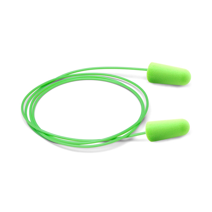 Pura-Fit® Corded Disposable Earplugs – NRR 33dB