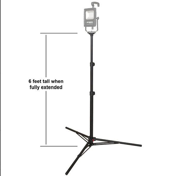 Tripod for 1514 Series LED Scene/Area Lights — Safety & Packaging Sales