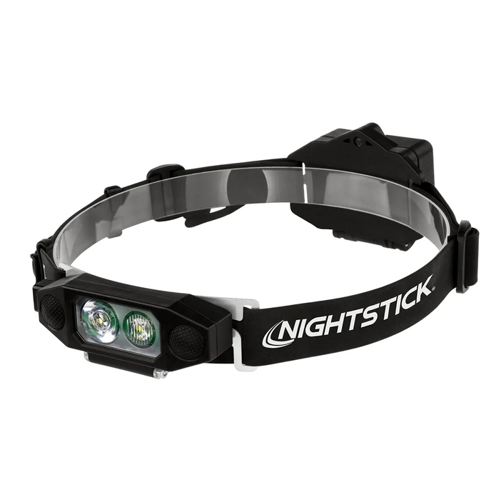 Multi-Function Headlamp with Rear Safety LED