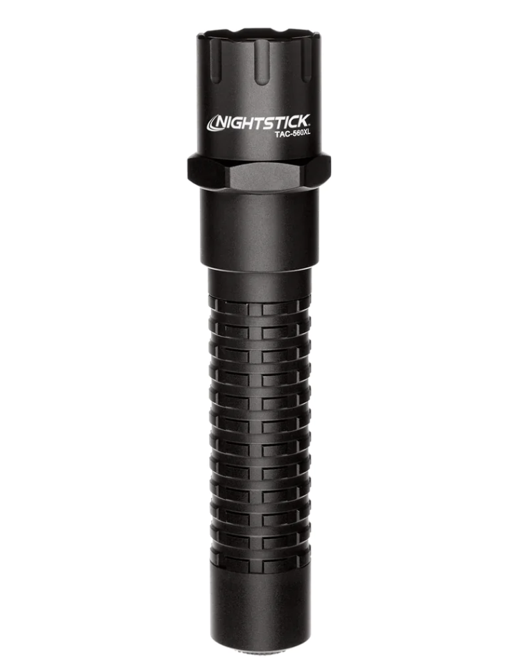 Metal Multi-Function Tactical Rechargeable LED Flashlight - Black ...