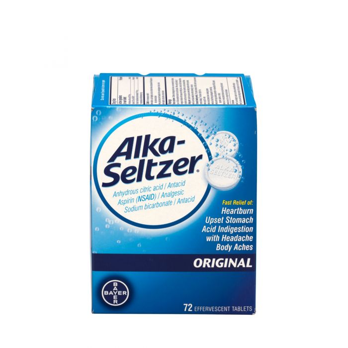 Alka-Seltzer, 72 tablets/box