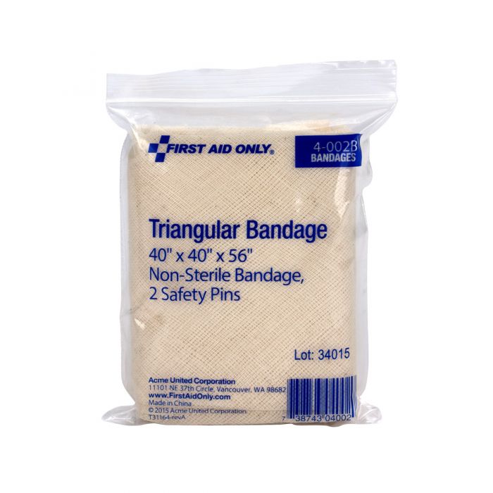 40" x 40" x 56" Muslin Triangular Bandage, 1 Per Bag