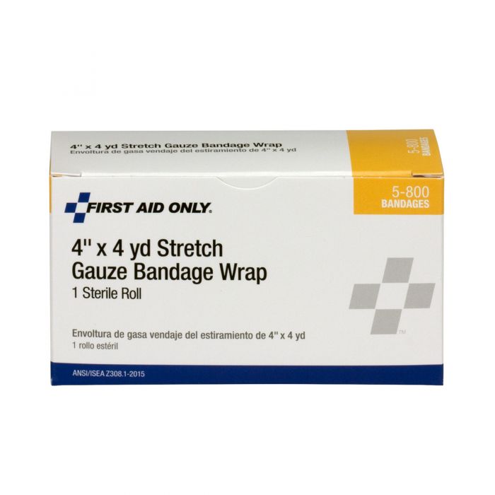 4" x 4 yd. Sterile Stretch Gauze, 1 Per Box