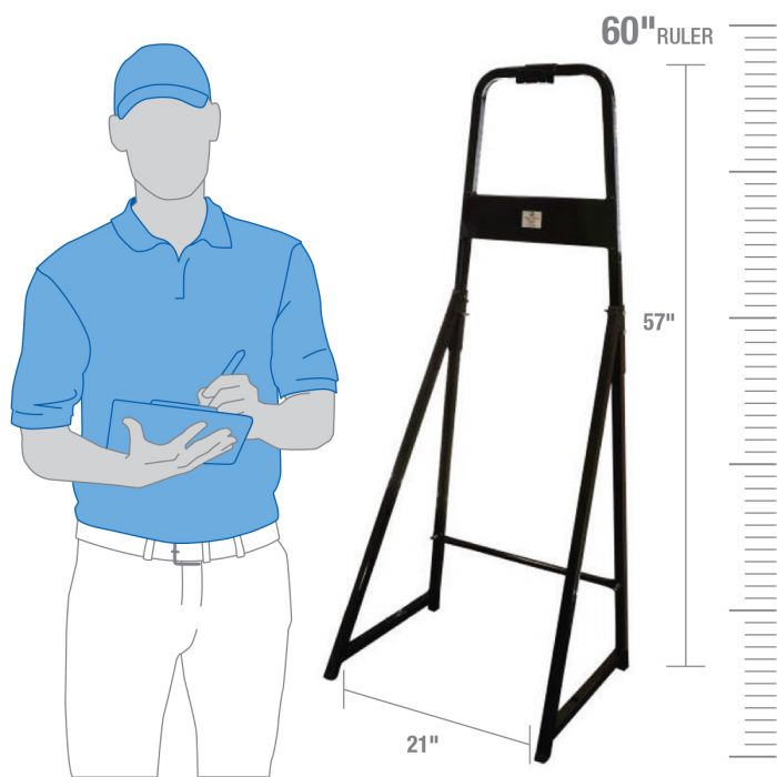 Metal Stand for PhysiciansCare Gravity Fed Eyewash Station