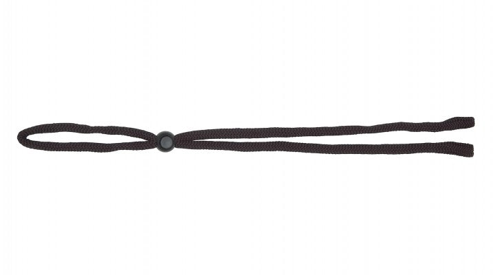 CORDS Lanyard - Black Bungee Cord w/ Adjustable Bead (Dozen)