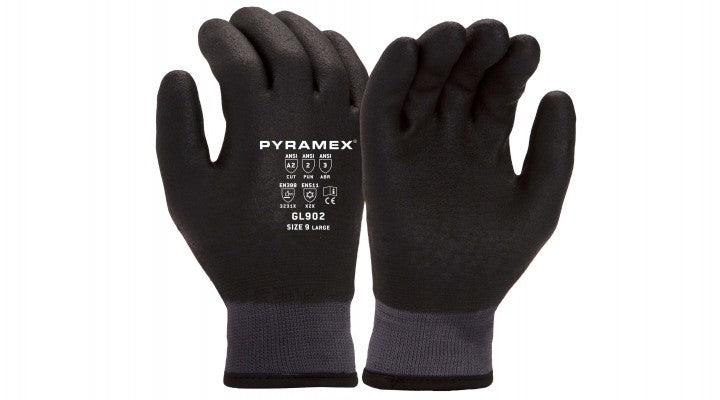 Insulated Latex Dipped Gloves, ANSI Cut Level 2