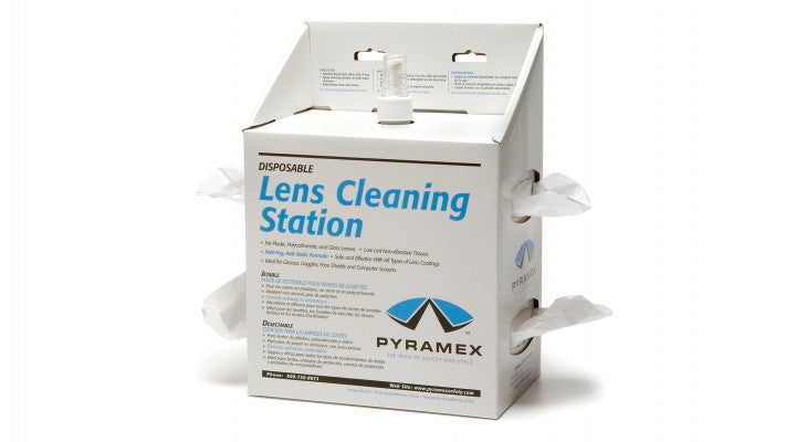 Lens Cleaning Station with 16 oz. Cleaning Solution 1200 Tissues