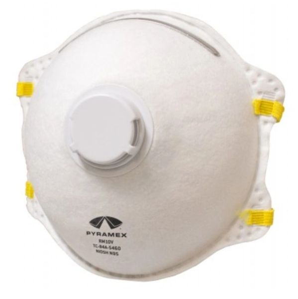 N95 Cone Respirator with Exhalation Valve