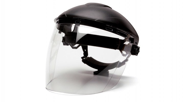 Tapered Polycarbonate Face Shield- 15"