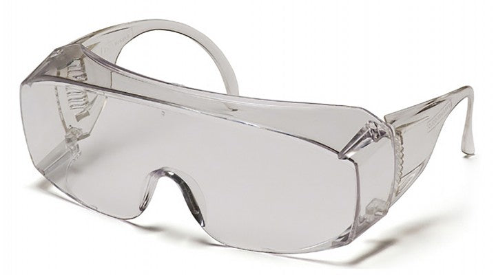 Solo Jumbo - Over The Glasses Safety Glasses, Clear Lens